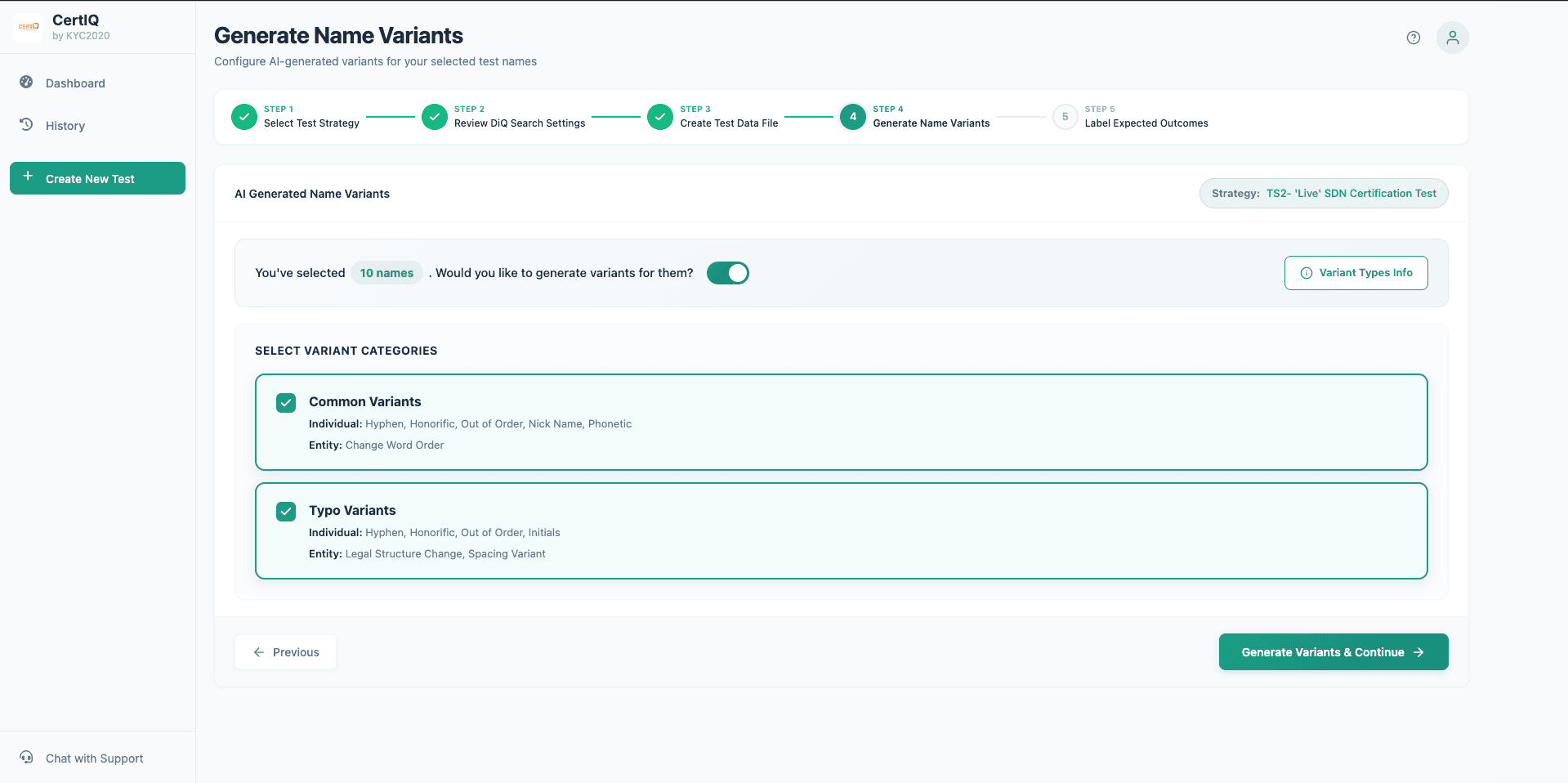 AI-Generated Name Variants